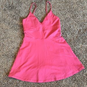 Altar’d State Revival Women’s Pink Active Dress with Spaghetti Straps